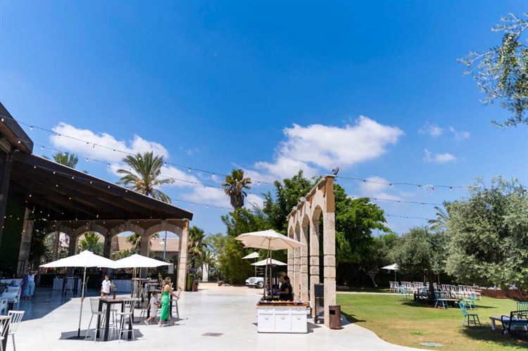 חתונת שישי בצהריים במתחם האירועים 'יונו' (צילום: יחצ)